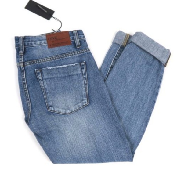 NWT One Teaspoon Awesome Baggies Destroyed Jean 26 - Picture 4 of 6